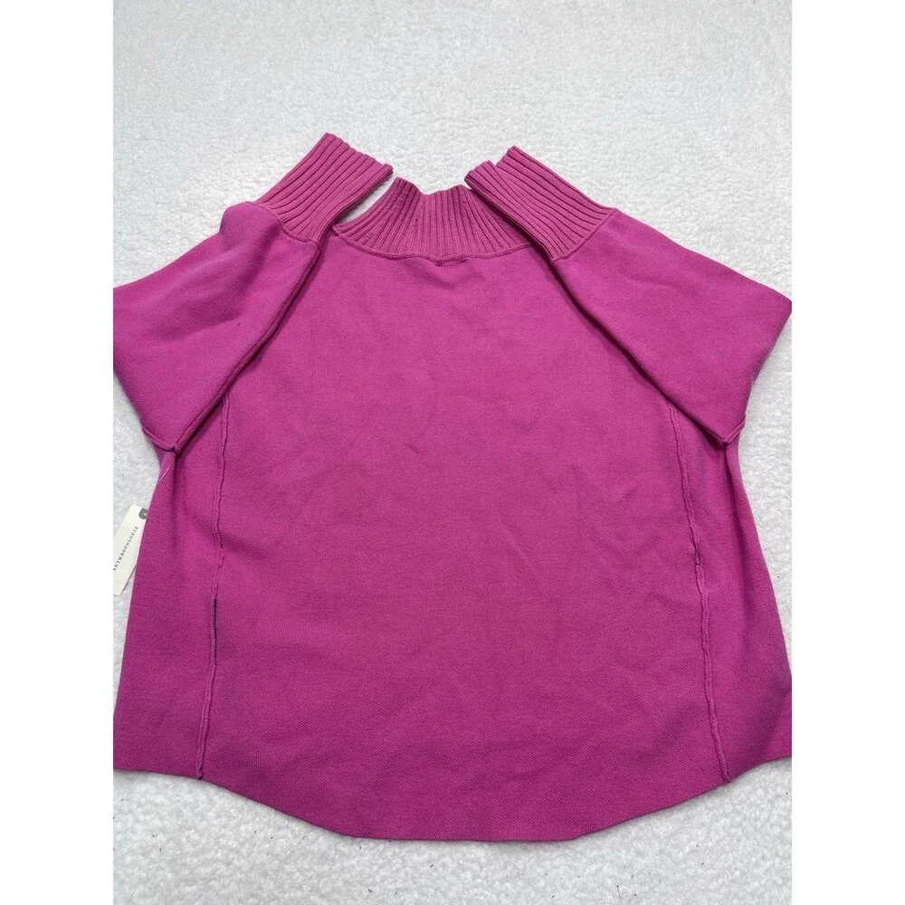 Anthropologie Maeve Turtleneck Sweater Women Pink The Logan Comfy Size XS NWT